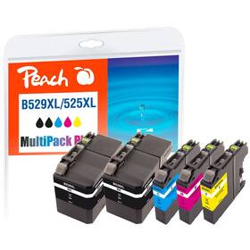 Cartridge Peach Brother LC529XL/LC525XL MultiPack Plus 2x2870,1225,1290,1330 strán - CMYK 

