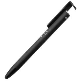 Stylus FIXED Pen 3v1, perá a stojan čierny/hliník

