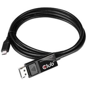 Kábel Club3D USB-C/DisplayPort 1.4 8K60Hz, M/M, 1.8m čierny

