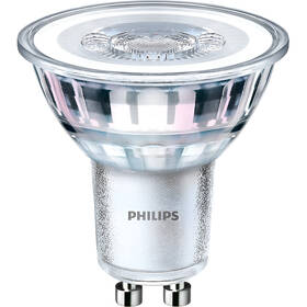 LED žiarovka Philips bodová, 4,6 W, GU10, teplá biela 

