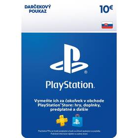  Sony PlayStation Store SK - elektronická peňaženka 10 EUR 

