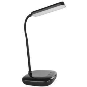 Stolná lampa EMOS MOLLY, 650 lm, stmievanie, 12 W, studená/teplá/neutrálna biela čierna

