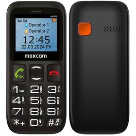 Mobilný telefón MaxCom Comfort MM426 SE čierny

