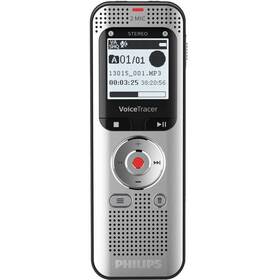 Diktafón Philips DVT2050 strieborná farba
