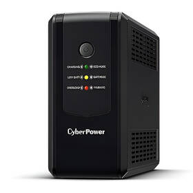Záložný zdroj CyberPower UT GreenPower Series UPS 650VA/360W, české zásuvky 

