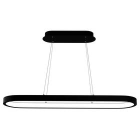 Závesné svietidlo IMMAX NEO HIPODROMO SMART 120x30cm 42W Zigbee 3.0 čierne

