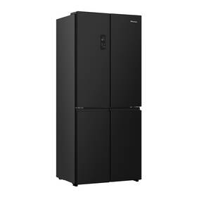 Americká chladnička Hisense RQ5N465NEFE čierna

