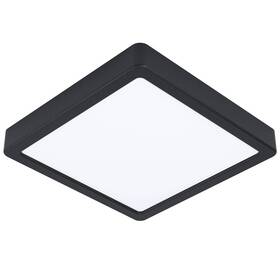 LED stropné svietidlo Eglo Fueva 5, štvorec, 21 cm, neutrálna biela čierne

