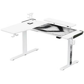 Herný stôl ULTRADESK WINGER biely

