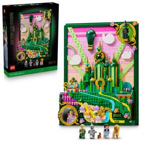 Stavebnica LEGO® Wicked 75685 Nástenné umenie: Emerald City 

