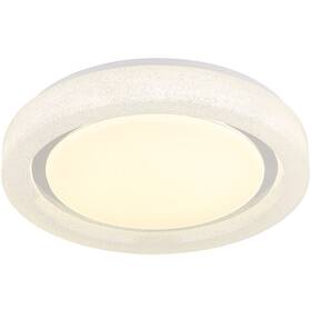 LED stropné svietidlo GLOBO Marcia, 24 W biele

