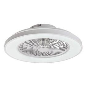 LED stropné svietidlo Rabalux DALFON2 71332, s ventilátorem biele

