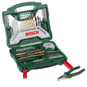Sada vrtákov a bitov Bosch (70 ks) 

