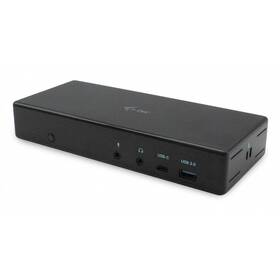 Dokovacia stanica i-tec USB-C Quattro Display, PD 85 W čierna

