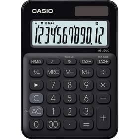 Kalkulačka Casio MS 20 UC BK čierna


