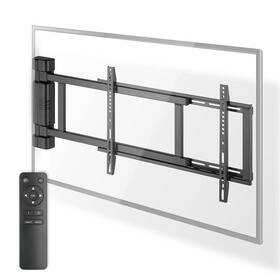 Držiak na TV Nedis motorizovaný, pre uhlopriečky 32" až 75", nosnosť 50 kg čierny


