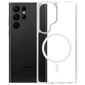Kryt na mobil 3mk Armor MagCase na Samsung Galaxy S25 Ultra priehľadný

