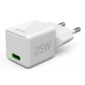 Nabíjačka do siete Hama USB-C 25 W, super-mini biela

