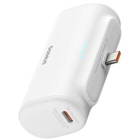 Powerbank Baseus Compact 5000mAh 20W USB-C biely


