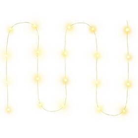 Vianočné osvetlenie RETLUX RXL 274, nano reťaz, 20 LED, 2 m, teplá biela 

