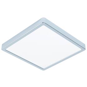 LED stropné svietidlo Eglo Fueva 5, štvorec, 28,5, cm, neutrálna biela, IP44 chróm

