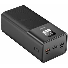Powerbank Swissten Power Line 40 000 mAh 100 W PD čierna farba
