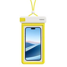 Puzdro na mobil športové Baseus DeepDive biele/žlté

