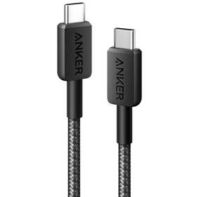 Kábel Anker 322 USB-C/USB-C, 60W, 1,8m čierny

