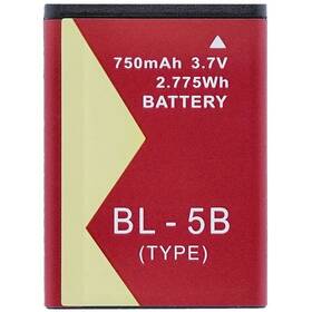 Batéria Rollei BL-5B - Compactline 880 / Sportsline 64 červená

