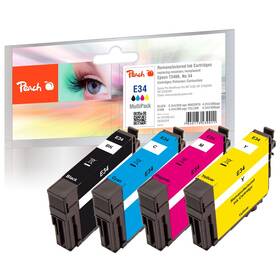 Cartridge Peach Epson 34, T3466, MultiPack, 1x385, 3x330 strán - CMYK 


