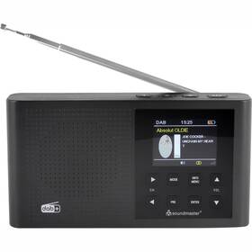 Rádioprijímač s DAB+ Soundmaster DAB165SW čierny

