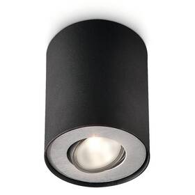 Bodové svietidlo Philips Pillar Single, GU10 čierne

