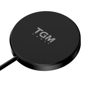 Bezdrôtová nabíjačka TGM POWER 15W 3v1 kompatibilný s MagSafe čierna

