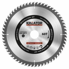 Pílový kotúč Kreator KRT020424 216mm 60T 

