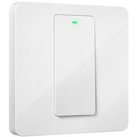Vypínač Meross Smart Wi-Fi, 1 Gang 2 way Touch Button, Neutral Wire Required biely

