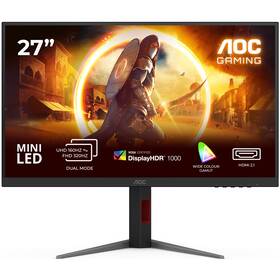 Herný monitor AOC U27G4XM čierny

