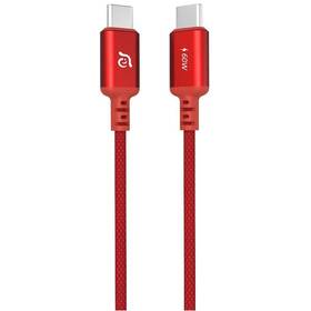 Kábel ADAM Elements CASA S120 USB-C/USB-C 60W, 1,2 m červený

