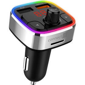 FM Transmitter Connect IT CarRGB strieborný

