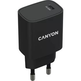 Nabíjačka do siete Canyon H-20-02 USB-C PD 20 W čierna

