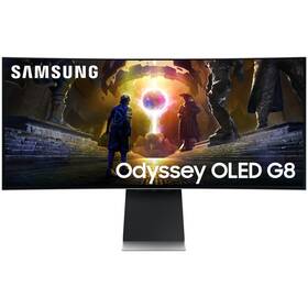 Herný monitor Samsung Odyssey OLED G8 (G85SD) strieborný

