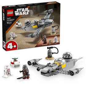 Stavebnica LEGO® Star Wars™ 75410 Mando, Grogu a stíhačka N-1 Starfighter™ 

