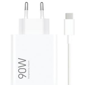 Nabíjačka do siete Xiaomi Charging Combo 1x USB-A + USB-C kábel biela

