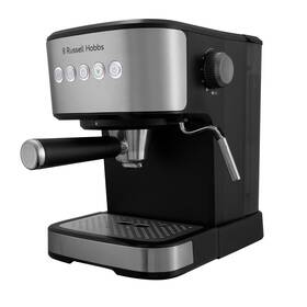 Pákový kávovar RUSSELL HOBBS Heaton 28700-56 čierny/nerez

