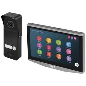 Dverný videotelefón EMOS GoSmart IP-750A, Wi-Fi čierny/strieborný

