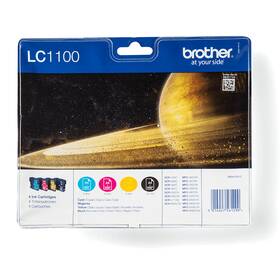 Cartridge Brother LC-1100, 1x450 strán, 3x325 strán, CMYK 

