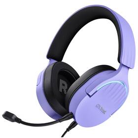 Headset Trust GXT 490P FAYZO, USB fialový

