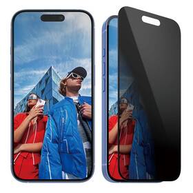 Tvrdené sklo PanzerGlass Privacy na Apple Iphone 16/15 s inštalačným rámčekom 

