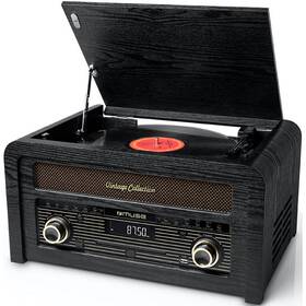 Gramofón MUSE MT-115W čierna farba
