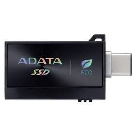SSD externý ADATA SC730 1TB, USB-C/A, USB 3.2 Gen2 čierny

