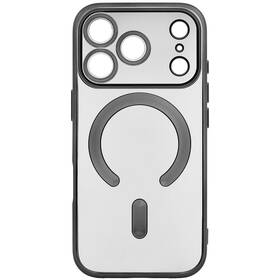 Kryt na mobil WG Magic Eye Magnet na Apple iPhone 17 Pro čierny/priehľadný

